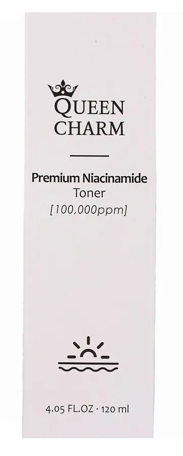 QUEEN CHARM тонер д/выравнивания тона с ниацинамидом 10% 120мл