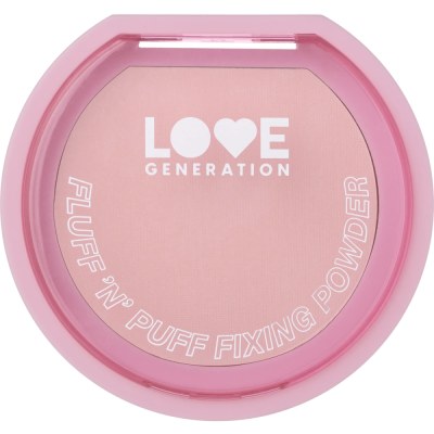 LOVE GENERATION пудра д/лица фиксирующая fluff n puff, тон 04