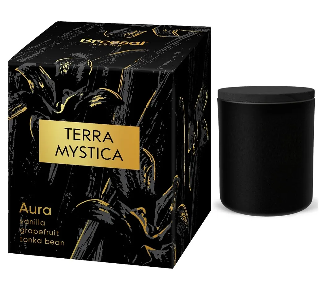 BREESAL свеча аромат. terra mystica аура/12