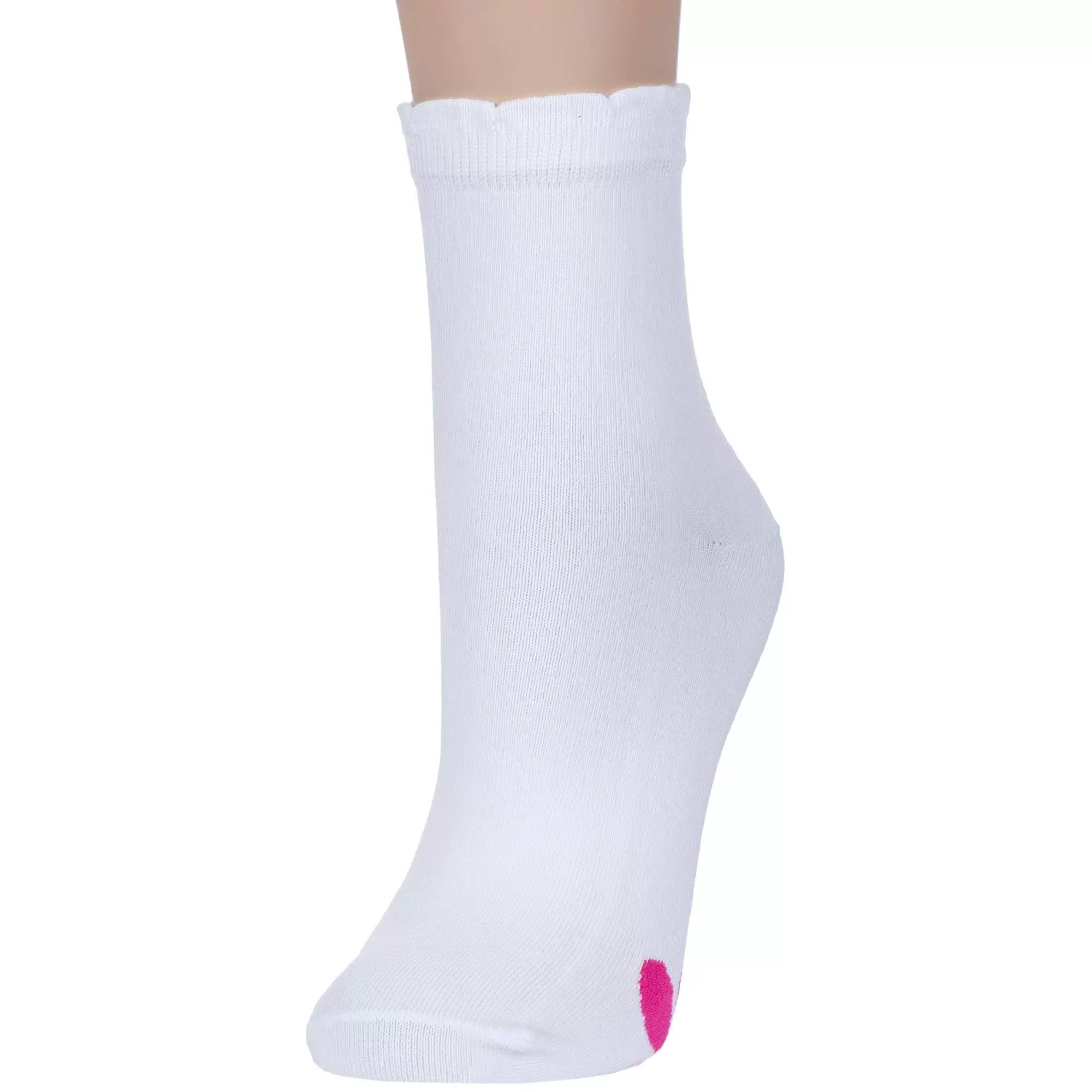 Носки женские С1294 белый р.23-25