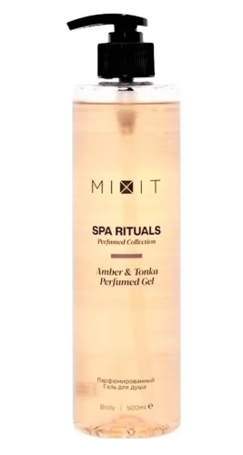 MIXIT Spa rituals гель д/душа парф. амбра и бобы тонка 500мл