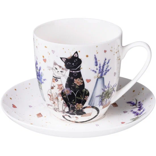 LEFARD Лавандовые Коты чайная пара 350мл 425-174