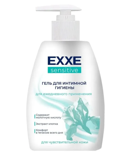 EXXE гель д/интимной гигиены sensitive 250мл