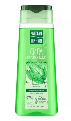 ЧИСТАЯ ЛИНИЯ шампунь д/всех типов волос укрепляющий крапива 250мл