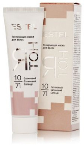 ESTEL ЯТОН маска д/волос тонирующая т.10.71 сатиновый                                              