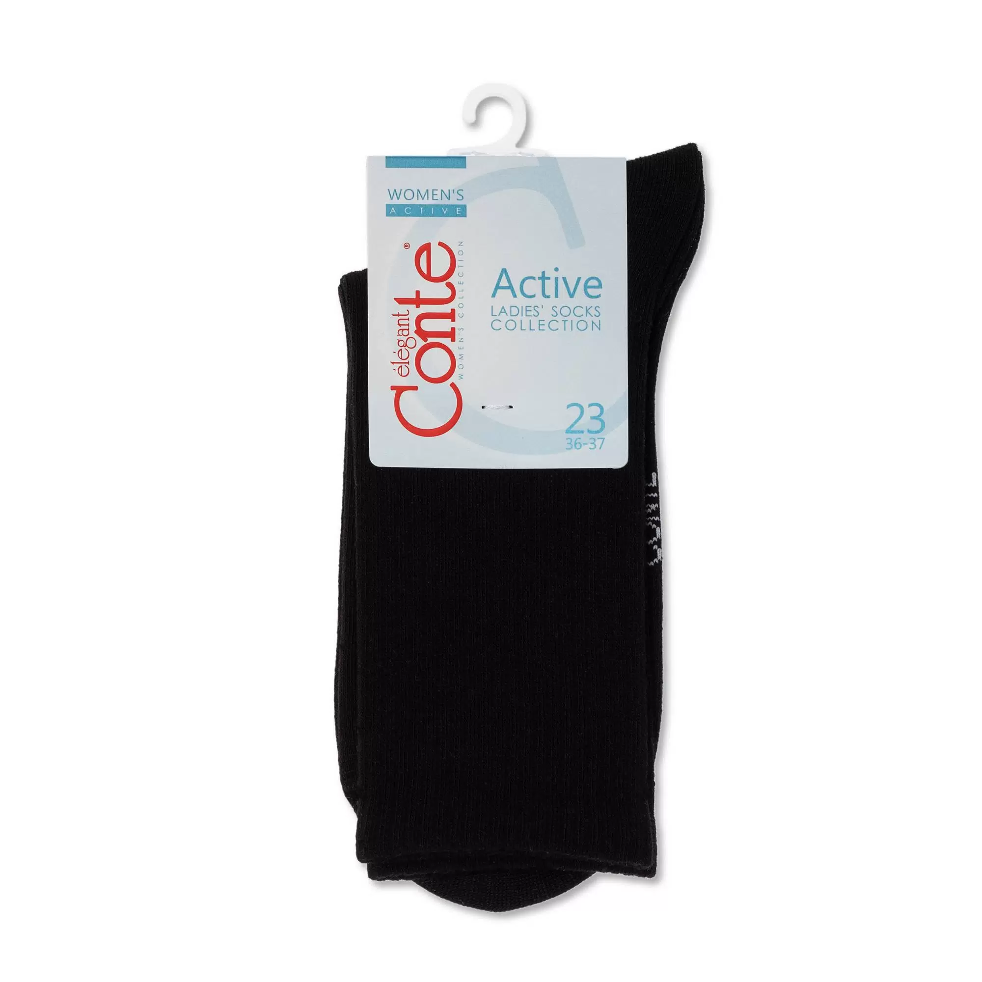 CONTE носки женские active 20С-20СП 000 черный р.23