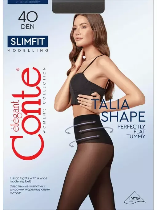 CONTE колготки женские ce slimfit 40 nerо р.5