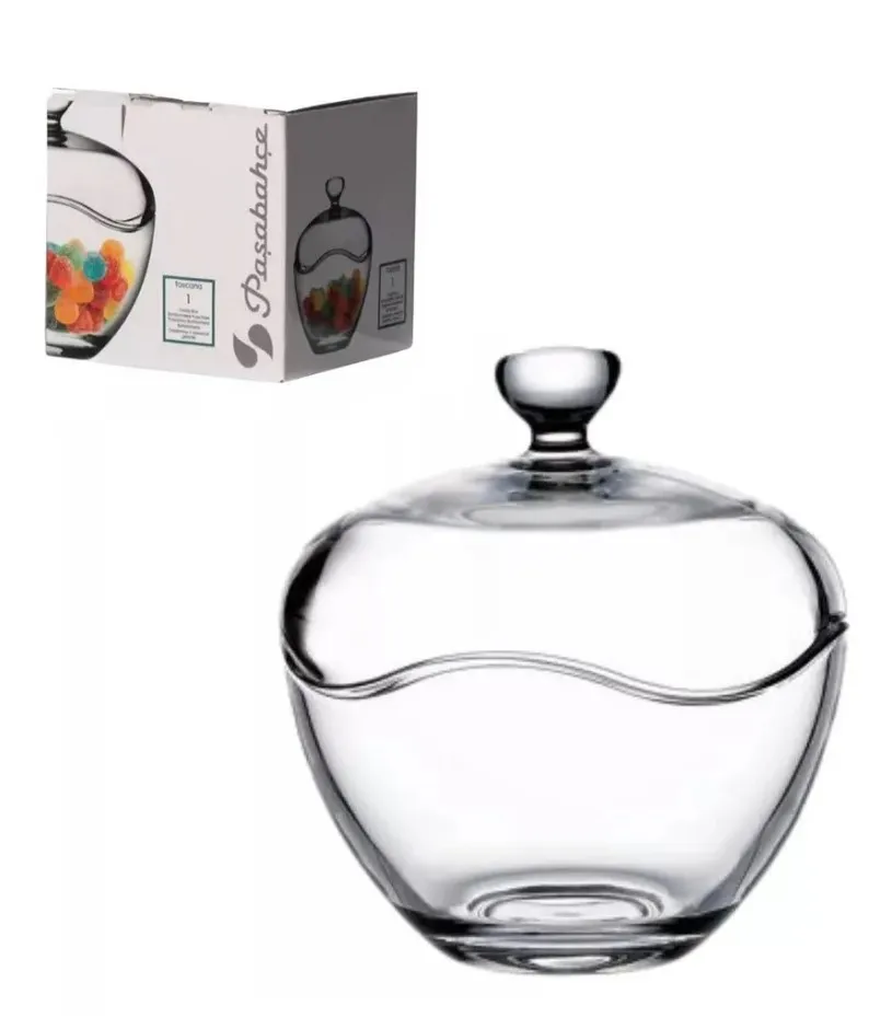 PASABAHCE Toscana сахарница с крышкой 14*13см 1205986