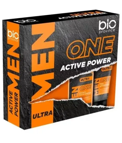 BIO PROVINCE MEN набор подарочный мужской: гель д/бритья, лосьон после бритья                      