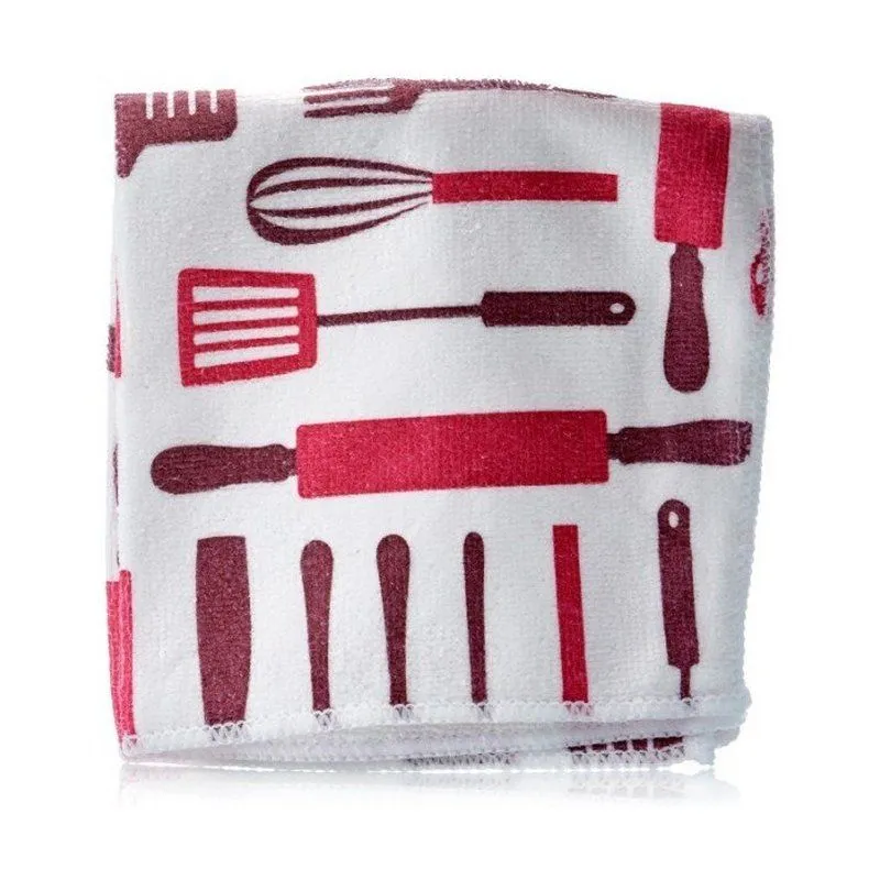 HAUS FRAU салфетка микрофибра с рисунком 30*30см