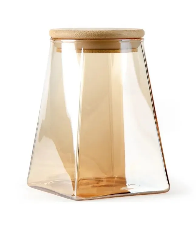 BAROUGE банка д/хранения с деревянной крышкой 750мл ВС-001