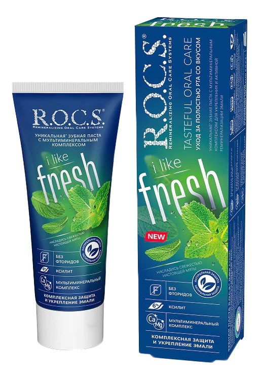 ROCS паста зубная ilike fresh 74г