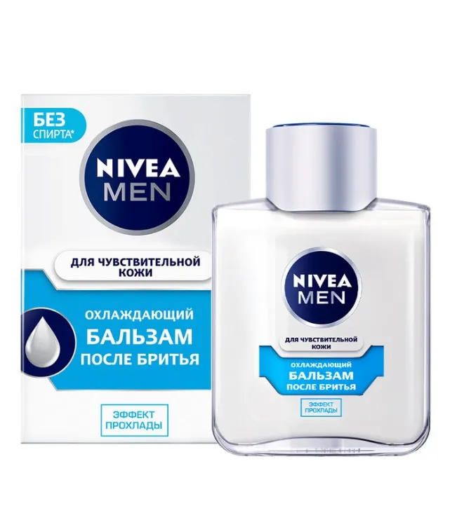 NIVEA MEN бальзам после бритья охлаждающий д/чувств. кожи 100мл 88544