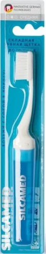 SILCAMED щетка зубная дорожная ср.жесткости 634