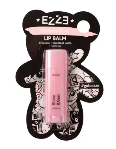 EZZE бальзам д/губ shine&gum 4,8г