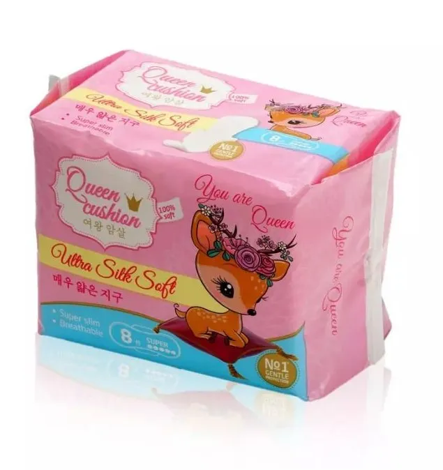 DAY SPA прокладки queen cusion ultra silk soft super  8шт