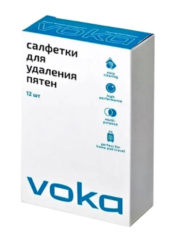 VOKA салфетки д/удаления пятен 12шт