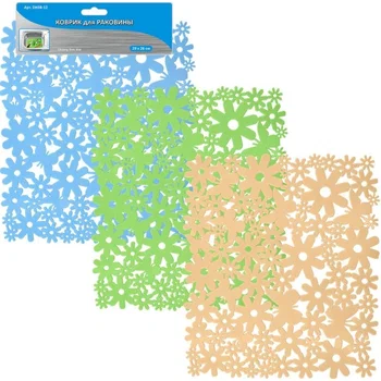 Коврик д/раковины 29*26см DH38-12