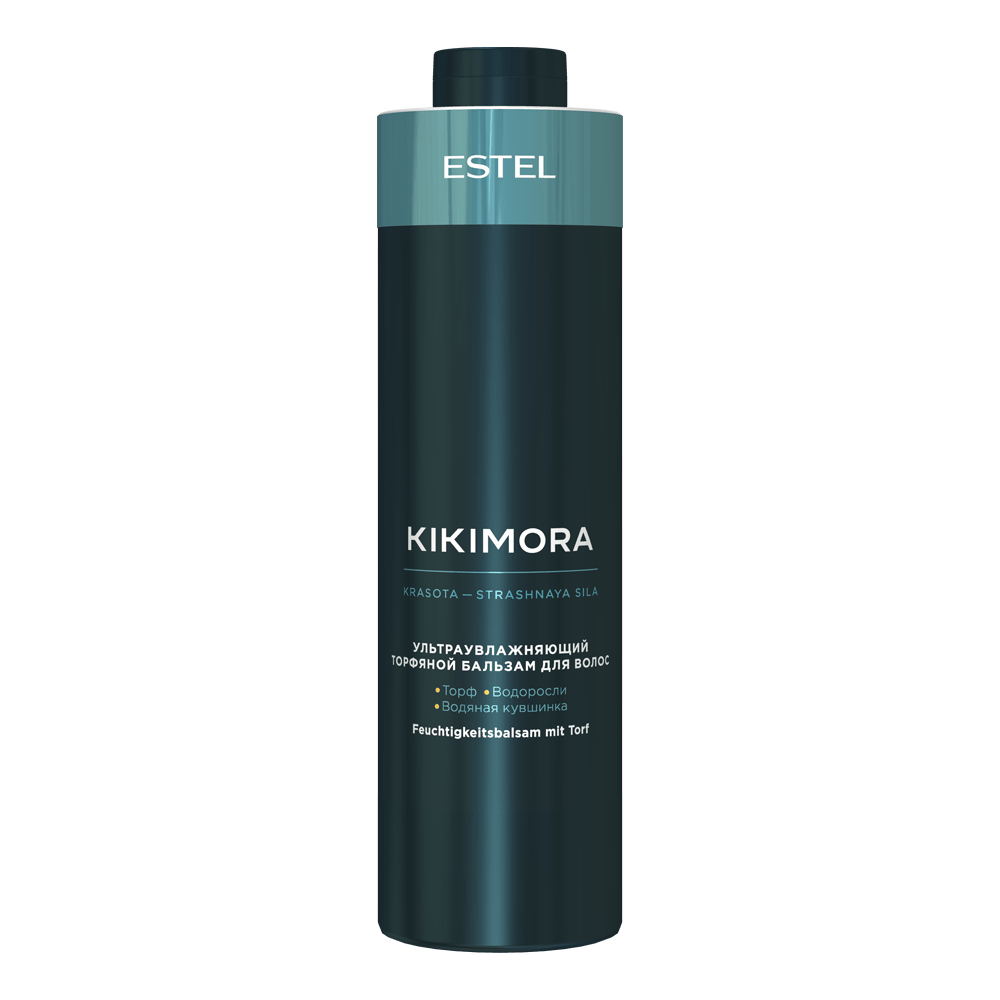 ESTEL KIKIMORA бальзам д/волос ультраувлажняющий торфяной 1000мл