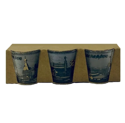 Набор стопок Красноярск 3шт