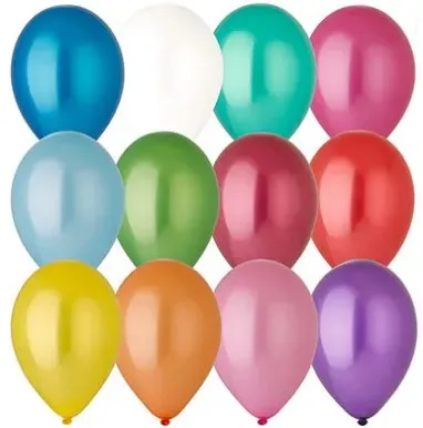 ВЕСЕЛАЯ ЗАТЕЯ шар воздушный металлик 10/1101-0001/100