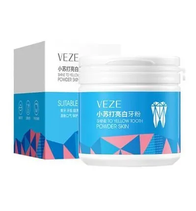 VEZE порошок зубной освежающий д/защиты от налета пищевая сода мята 50г                            