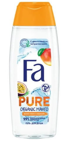 FА гель д/душа pure fresh манго-маракуйя 250мл