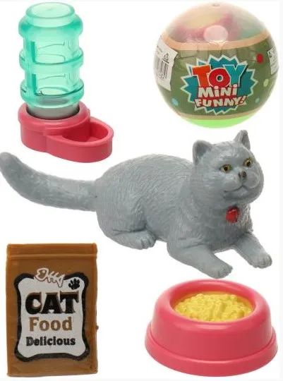 Набор игровой кошка в шаре Y17434169