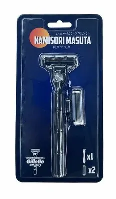 KAMISORI MASUTA станок д/бритья 3 лезвия 2 кассеты