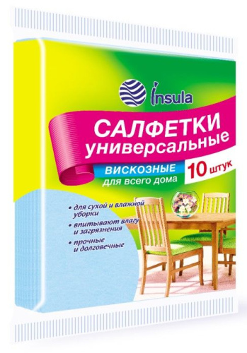INSULA салфетки универсальные 10шт