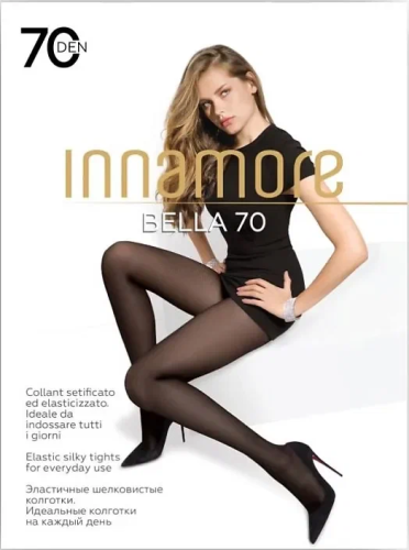 INNAMORE колготки женские bella 70 nero р.3