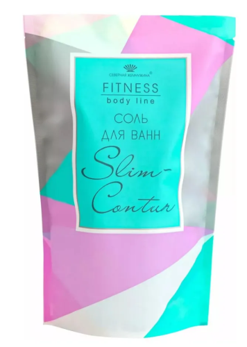 FITNESS соль д/ванн slim-contur 1000г