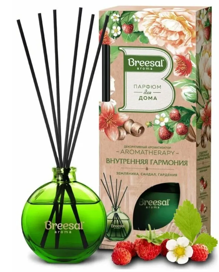 BREESAL диффузор ароматический аromatherapy внутренняя гармония 70мл/8