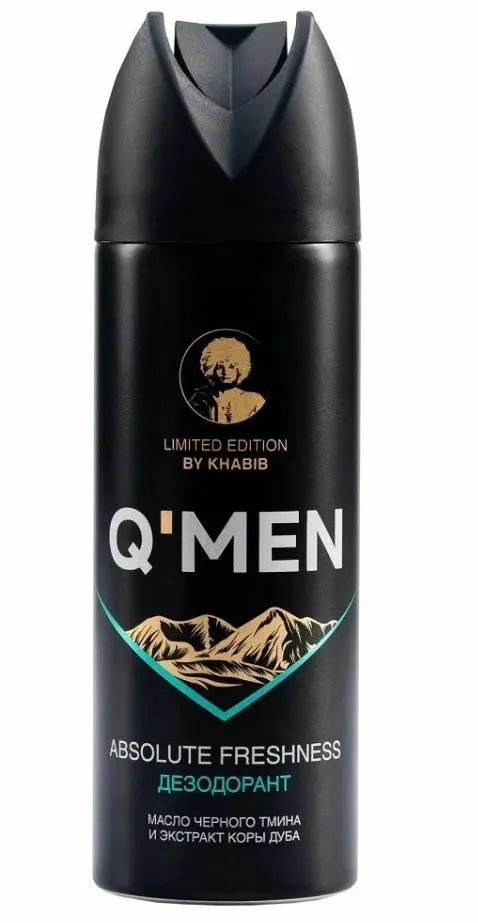 Q'MEN дезодорант муж. абсолютная свежесть 200мл