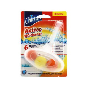 CHIRTON очиститель подвесной д/унитаза цитрусовый микс 45г