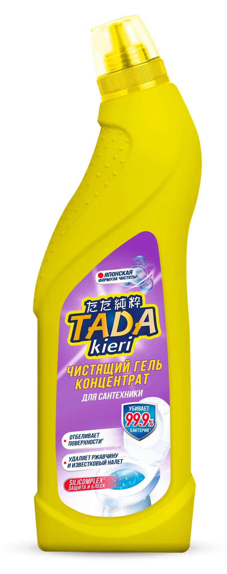 TADA KIERI гель чистящий д/сантехники антибактериальный 750мл