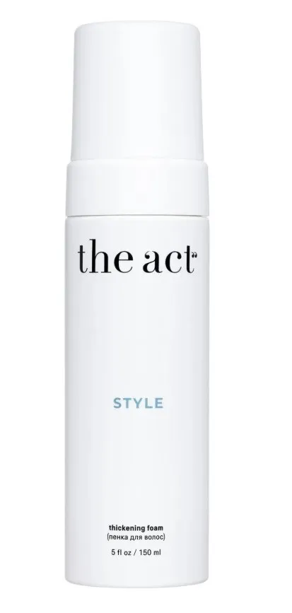 THE ACT пенка д/укладки волос 150мл