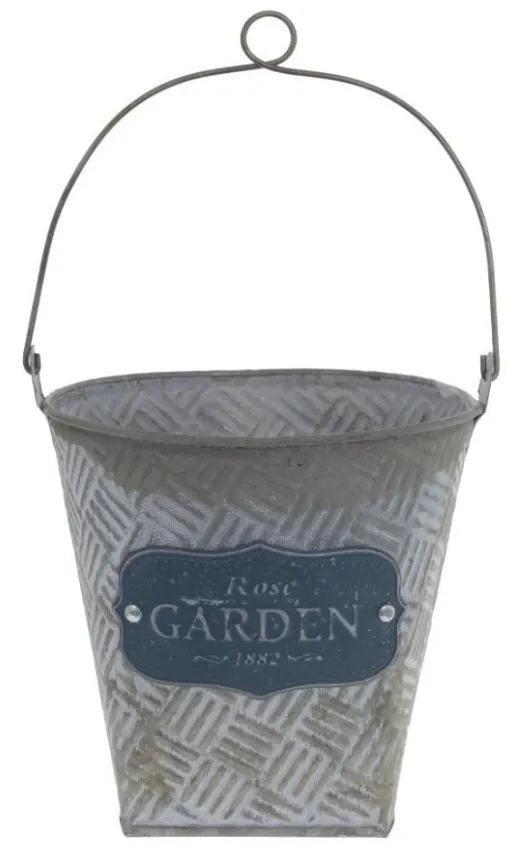 Кашпо металл 14*14*13,5см 900мл 768832