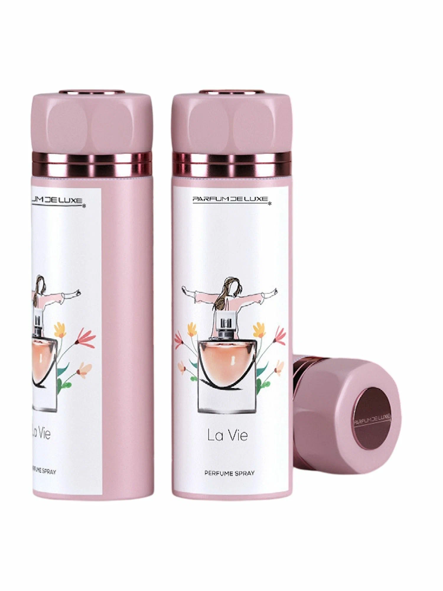 PARFUM DE LUXE дезодорант-спрей д/женщин парфюмированный la vie 200мл