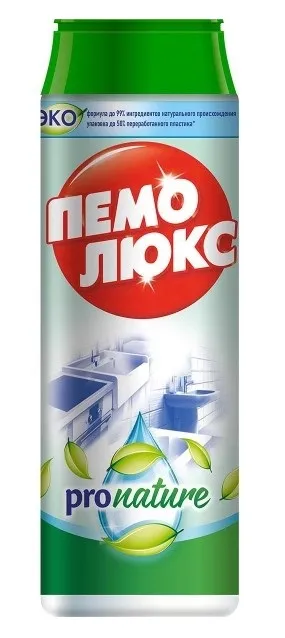 ПЕМОЛЮКС Эко чистящий порошок Про Нейчер 480г