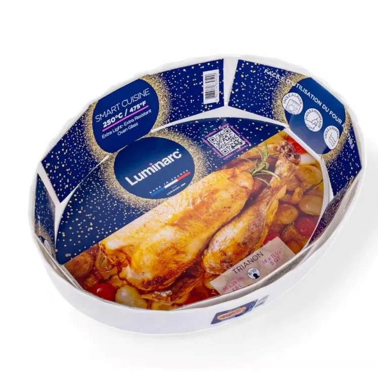LUMINARC форма д/запекания smart cuisine trianon овальная 37*29см Q2766