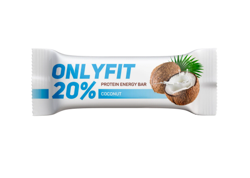 ONLYFIT батончик глазированный кокос 40г/30