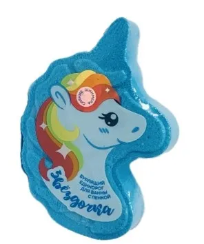 FABRIK COSMETOLOGY единорог д/ванны бурлящий детский звездочка 110г/8