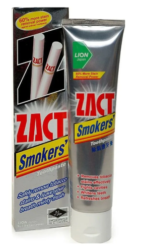 LION паста зубная zact д/курящих 150г