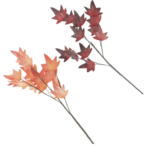 Ветка искусственная клен 104см 756871