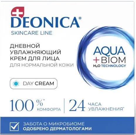 DEONICA крем д/лица дневной увлажняющий д/нормальной кожи 50мл