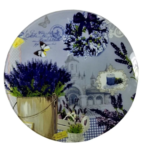 ДОЛЯНА Лаванда тарелка обеденная 20см 4540968