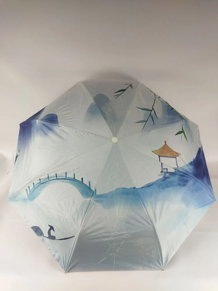 Зонт автомат Абстракция Д:55см ED25448