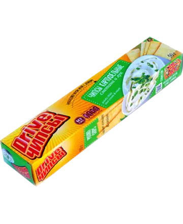 DRIVE чипсы картофельные со вкусом сметаны и лука 50гр/6