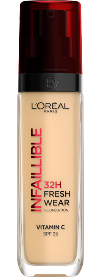 LOREAL крем тональный infaillible свежий тон 32ч т.130